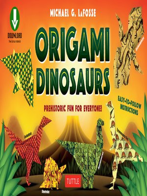 cover image of Origami Dinosaur